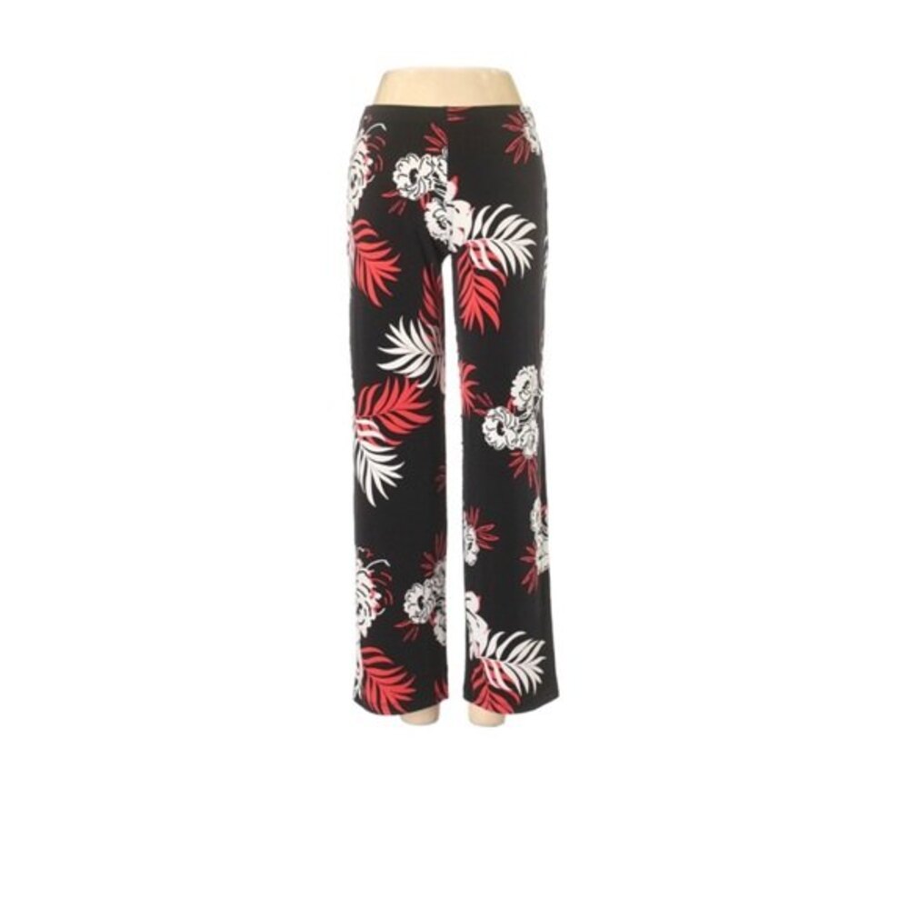 Alfani Women's Floral Casual Wide Leg Pants Size P (Petite)
